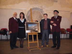 Inaugurazione della mostra fotografica di Luca Baga presso il Palazzo Bentivoglio di Gualtieri (R.E.) dedicata al Monte Cervino- febbraio 2008